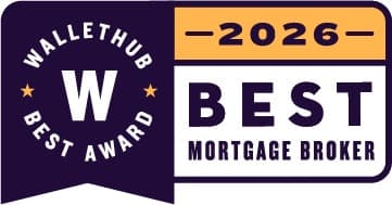 WalletHub 2026 Best Mortgage Broker Award
